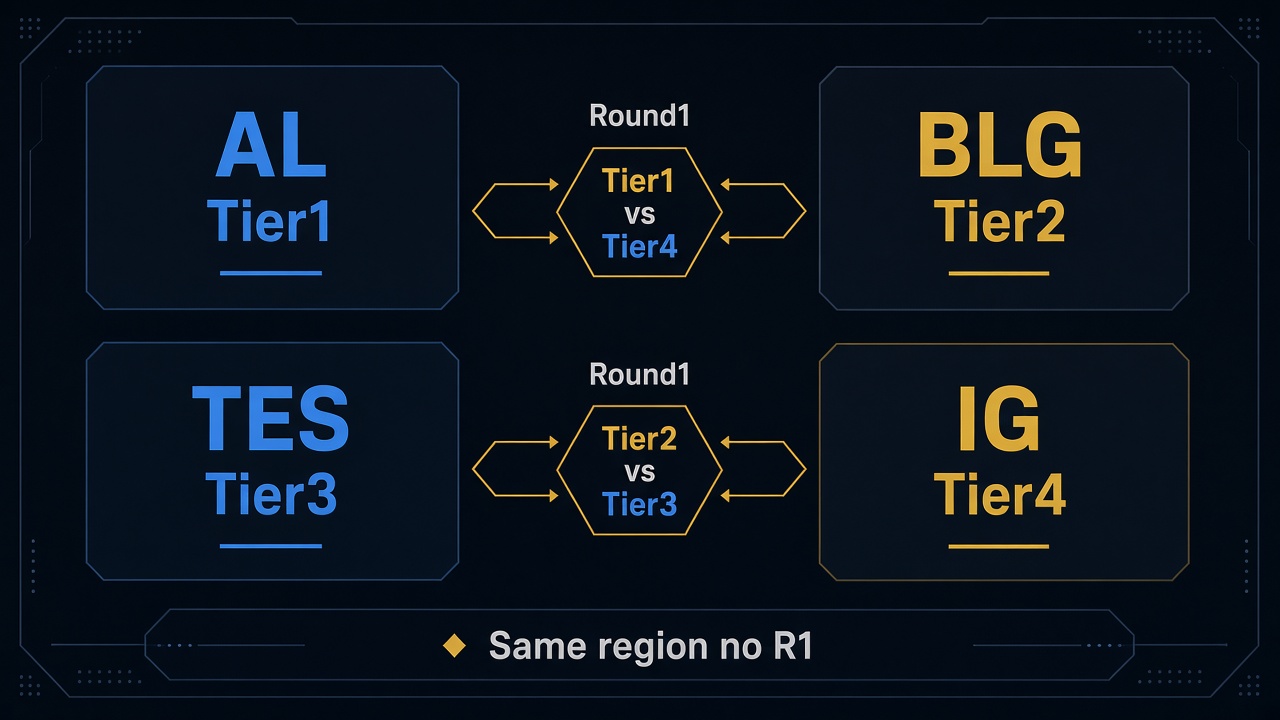 LPL four teams tiers