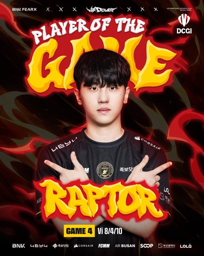 Raptor POG