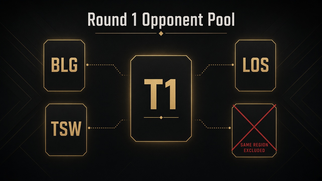 T1 Round 1 Opponent Pool